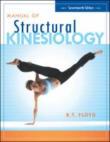 Manual of structural kinesiology /