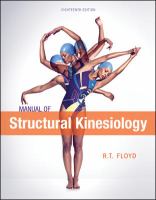 Manual of structural kinesiology /