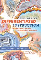 Supporting differentiated instruction : a professional learning communities approach /
