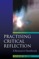 Practising critical reflection a resource handbook /