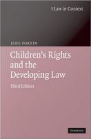 Children's rights and the developing law