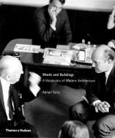 Words and buildings : a vocabulary of modern architecture /