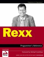 Rexx programmer's reference /
