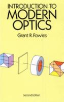 Introduction to modern optics /