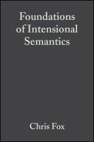 Foundations of intensional semantics /
