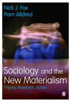 Sociology and the new materialism : theory, research, action /