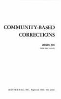 Community-based corrections.