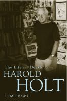 The life and death of Harold Holt /