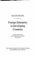 Foreign enterprise in developing countries /