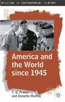 America and the world since 1945 /