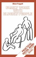 Family work with elderly people /