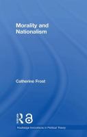 Morality and nationalism /