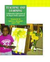 Teaching and learning : collaborative exploration of the Reggio Emilia approach /