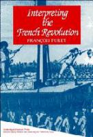 Interpreting the French Revolution /