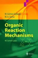 Organic reaction mechanism : 40 solved cases /