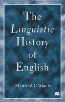 The linguistic history of English : an introduction /