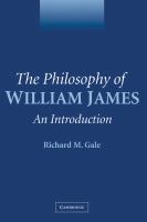 The Philosophy of William James : an introduction /