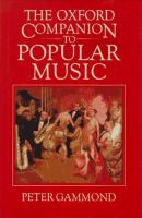 The Oxford companion to popular music /