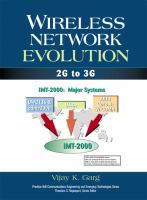 Wireless network evolution : 2G to 3G /