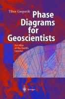 Phase diagrams for geoscientists : an atlas of the earth's interior /