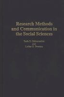 Research methods and communication in the social sciences /