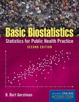 Basic biostatistics : statistics for public health practice /