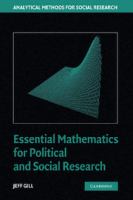 Essential mathematics for political and social research /