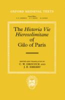 The Historia vie [sic] Hierosolimitane /