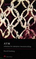 ATM : solutions for enterprise internetworking /