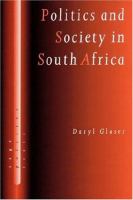 Politics and society in South Africa : a critical introduction /
