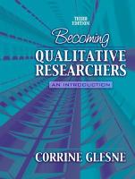 Becoming qualitative researchers : an introduction /