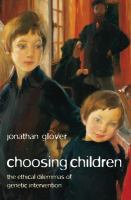 Choosing children : genes, disability, and design /