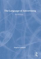 The language of advertising : written texts /