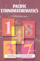 Pacific ethnomathematics : a bibliographic study /