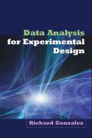 Data analysis for experimental design /