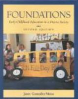 Foundations : early childhood education in a diverse society /