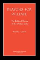 Reasons for welfare : the political theory of the welfare state /
