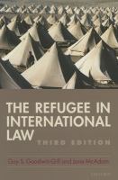 The refugee in international law /