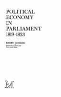 Political economy in parliament : 1819-1823 /