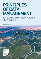 Principles of data management : facilitating information sharing /