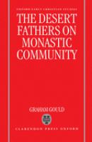 The desert fathers on monastic community /