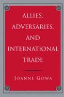 Allies, adversaries, and international trade /