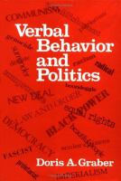 Verbal behavior and politics.