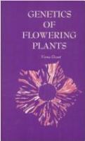 Genetics of flowering plants.