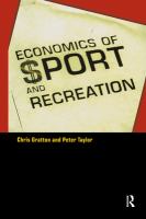 Economics of sport and recreation /