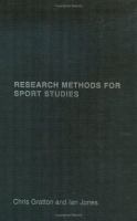 Research methods for sport studies /