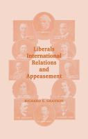 Liberals, international relations, and appeasement : the Liberal Party, 1919-1939 /