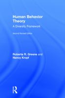 Human behavior theory : a diversity framework /