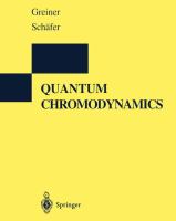 Quantum chromodynamics /