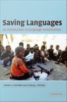 Saving languages an introduction to language revitalization /